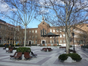 Plaza de Chamberi, corazón del Barrio de Chamberi