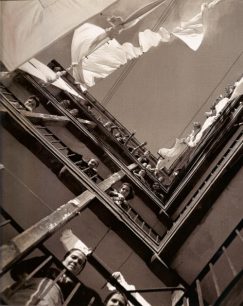 Fotografía que refleja el tipo de vida en las corralas de Madrid