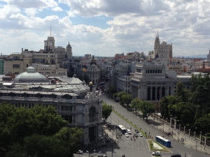 Vista desde el Mirador de Cibeles