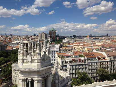 Vista desde el Mirador de Cibeles