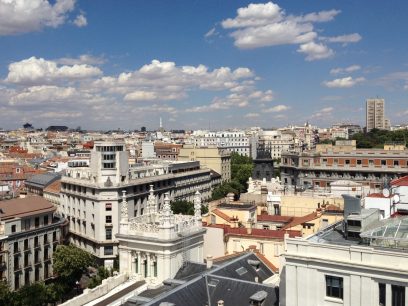 Vistas desde el Mirador de Cibeles