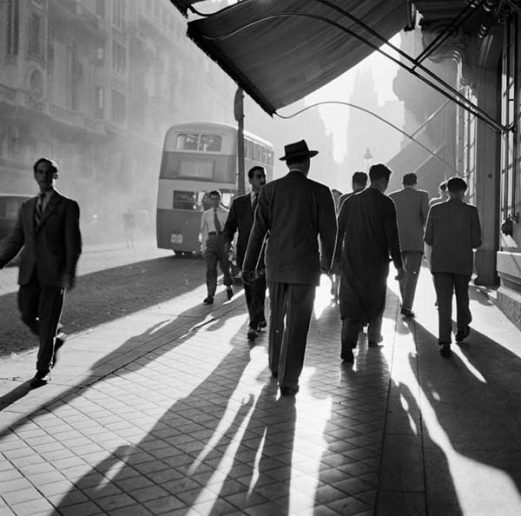 La Gran Vía en 1953, Madrid (Foto de Catalá Roca)