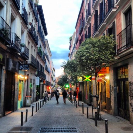 Calle Espíritu Santo, Malasaña, Madrid